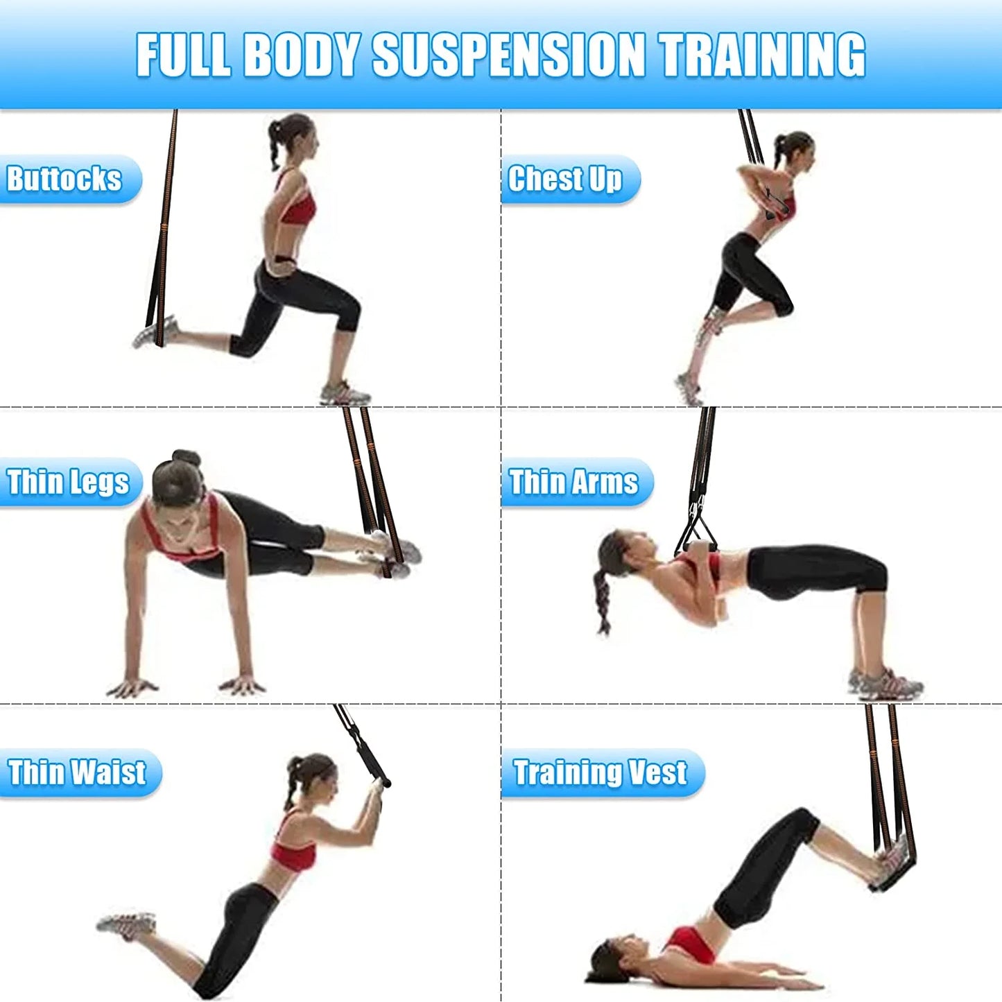 Door Anchor Strap for Resistance Bands Exercises, Multi Point Anchor Gym Attachment for Home Fitness, Portable Door Band Resistance Workout Equipment, Easy to Install, Punch-Free, Nail-Free
