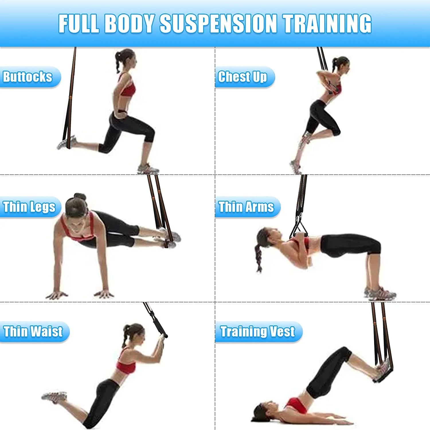 Door Anchor Strap for Resistance Bands Exercises, Multi Point Anchor Gym Attachment for Home Fitness, Portable Door Band Resistance Workout Equipment, Easy to Install, Punch-Free, Nail-Free